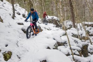 Two Riders Explore Cuyuna on Fat Bikes