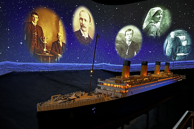 Exterior of Titanic Museum Attraction