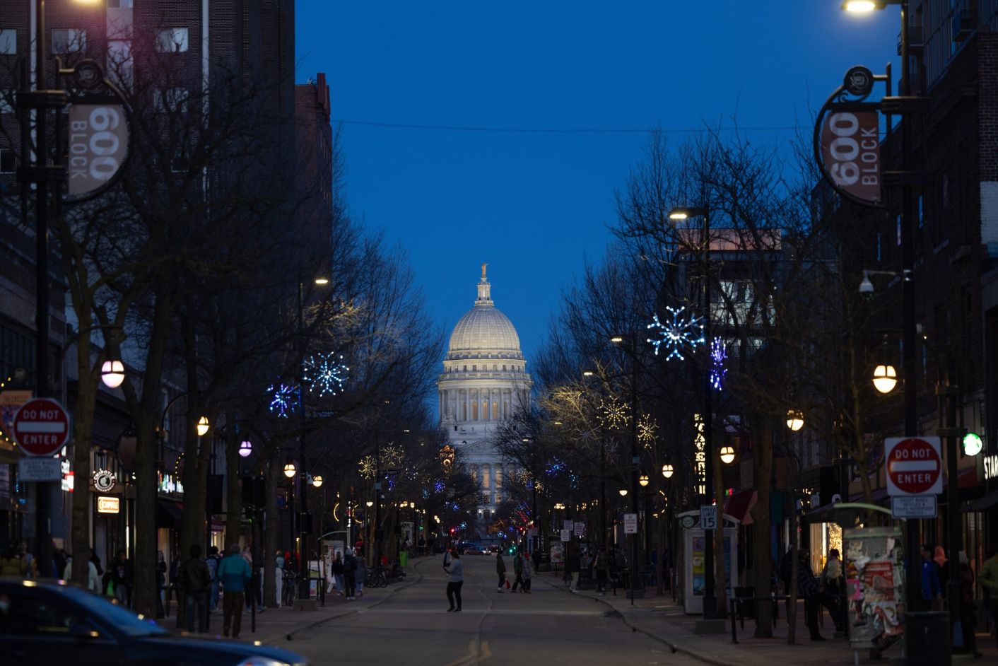 Winter in Madison, Wisconsin