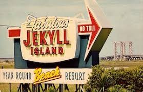 Jekyll Island roadsign