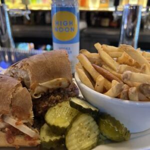 Nicks English Hut small submarine sandwich