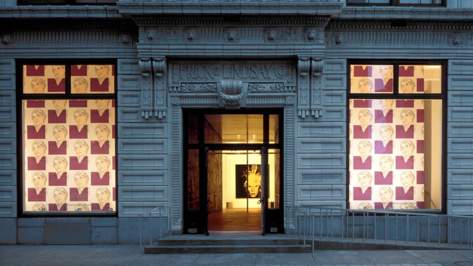 Andy Warhol museum at night