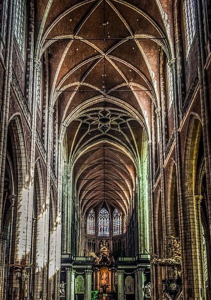 Interior St Bavo Cathedral