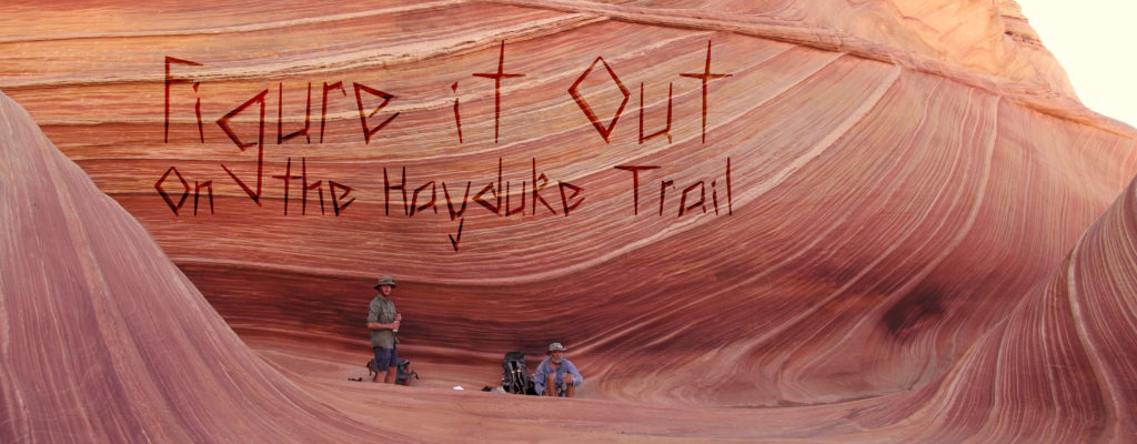 figure it out on the hayduke trail