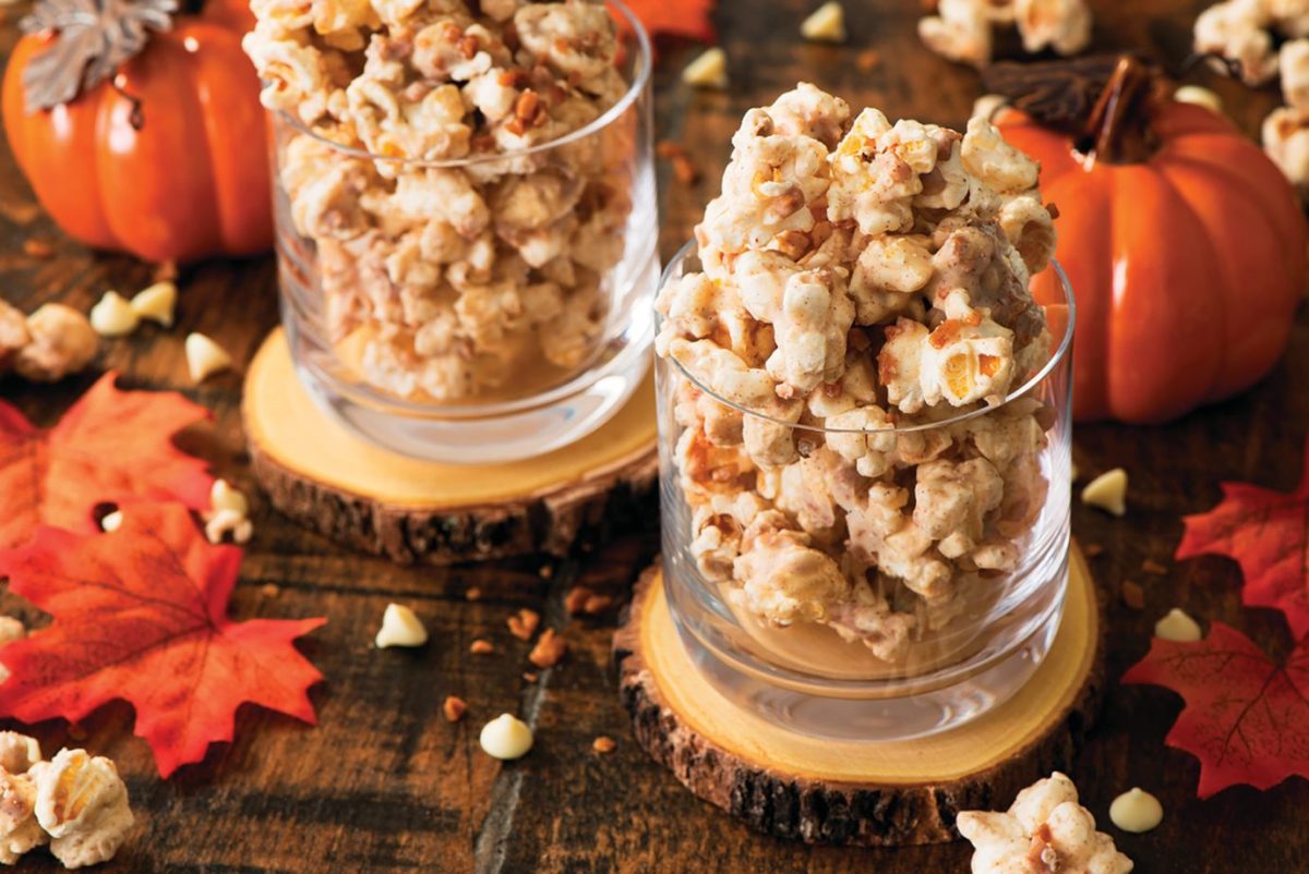 Halloween popcorn
