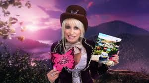 Dolly holding ticket