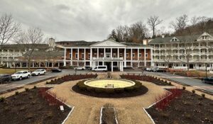 Outside OMNI Bedford Springs Resort