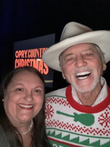 With Larry Gatlin of the Gatlin Brothers