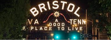 Bristol neon sign at night