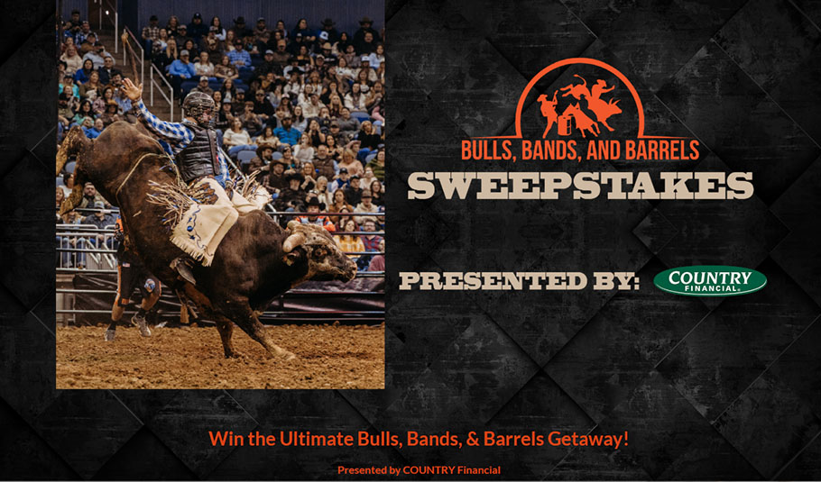 Bullrider at a rodeo