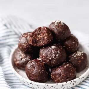 Chocolate peanut butter balls