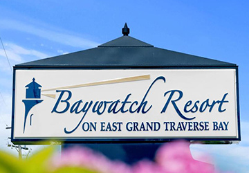 Baywatch Resort Sign