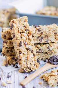 Homemade granola bars