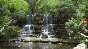 Austin, Tx Zilker Park waterfall