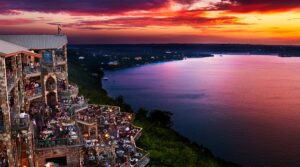 Texas Lake Travis sunset