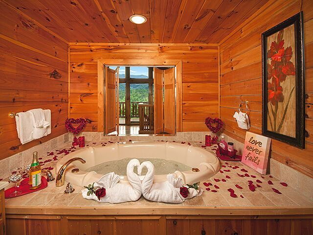 Valentines couples cabin