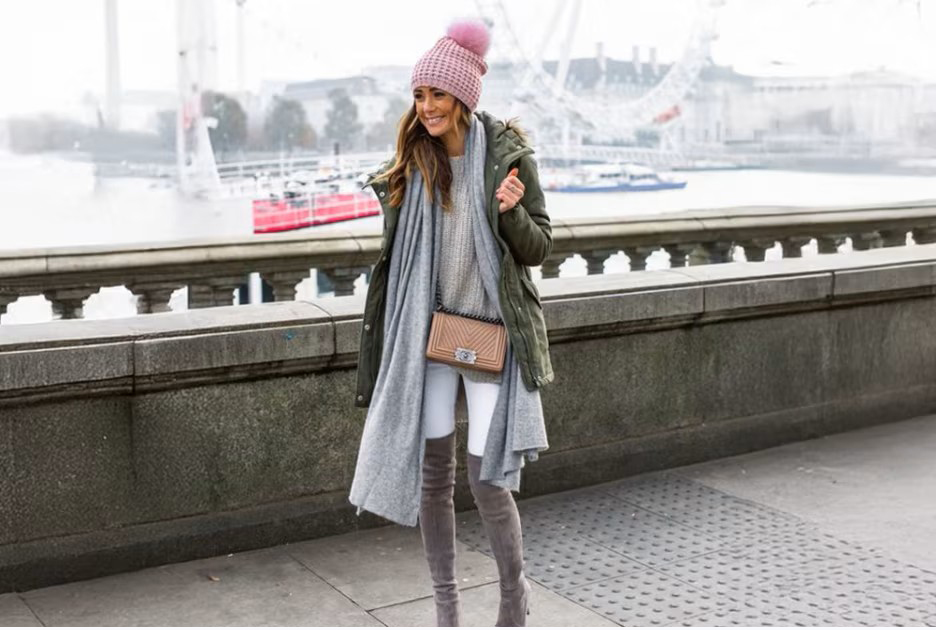 Layering clothes while traveling