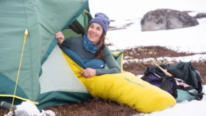 Winter sleeping bag 