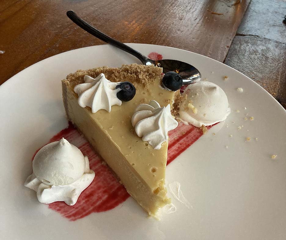 Dessert from Ozark Restaurant