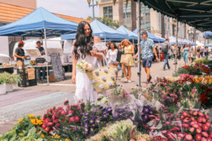 Shopping at Farmers Market