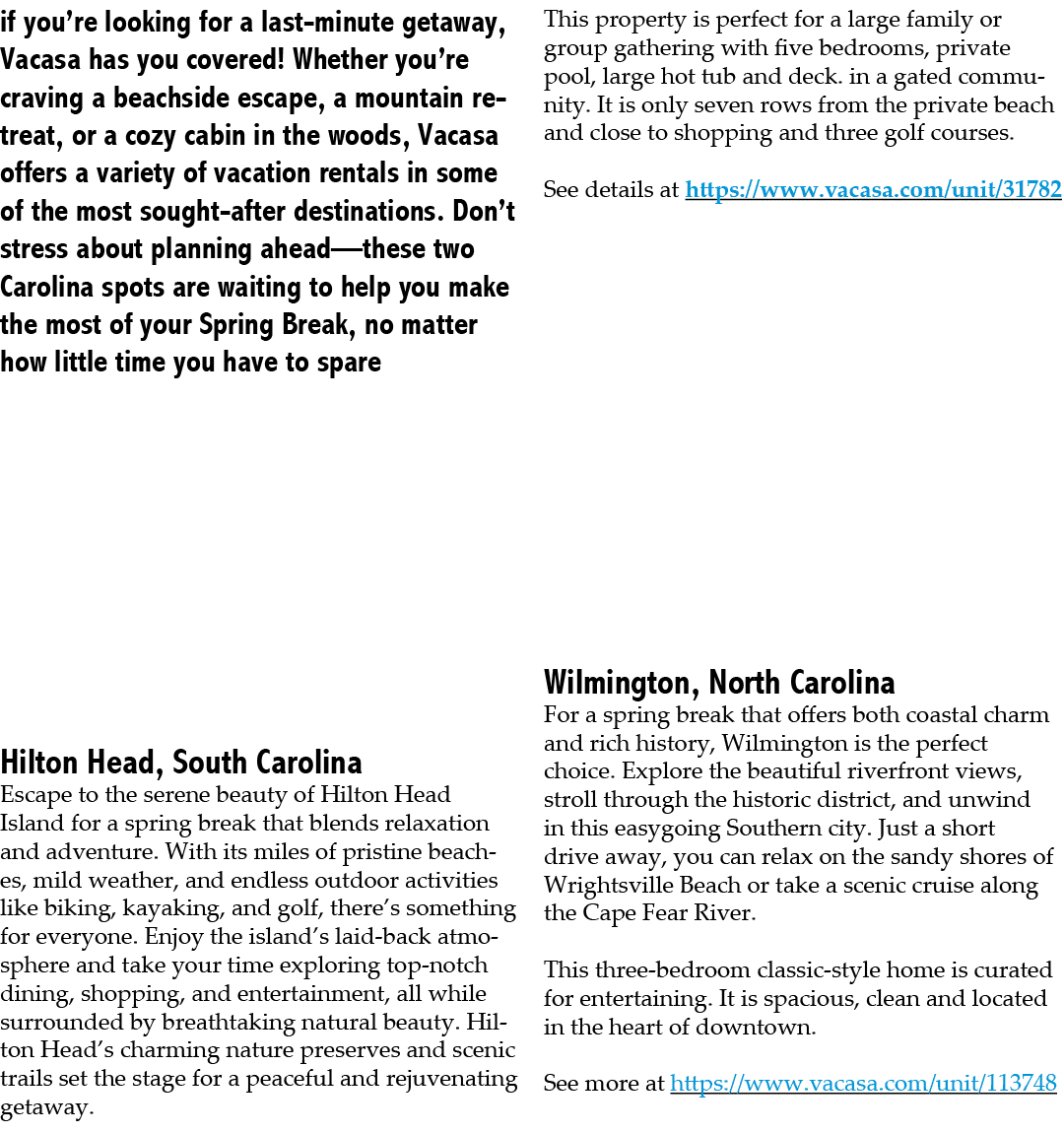 if you’re looking for a last minute getaway, Vacasa has you covered! Whether you’re craving a beachside escape, a mou...