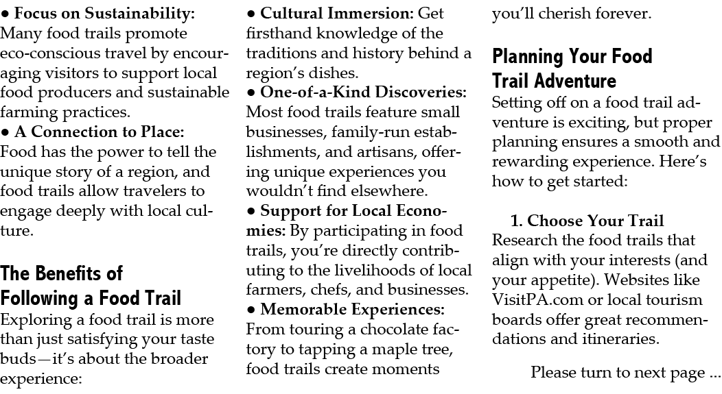 ● Focus on Sustainability: Many food trails promote eco conscious travel by encouraging visitors to support local foo...