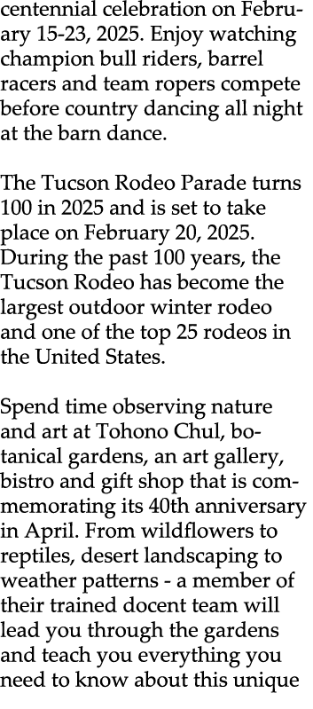 centennial celebration on February 15 23, 2025. Enjoy watching champion bull riders, barrel racers and team ropers co...