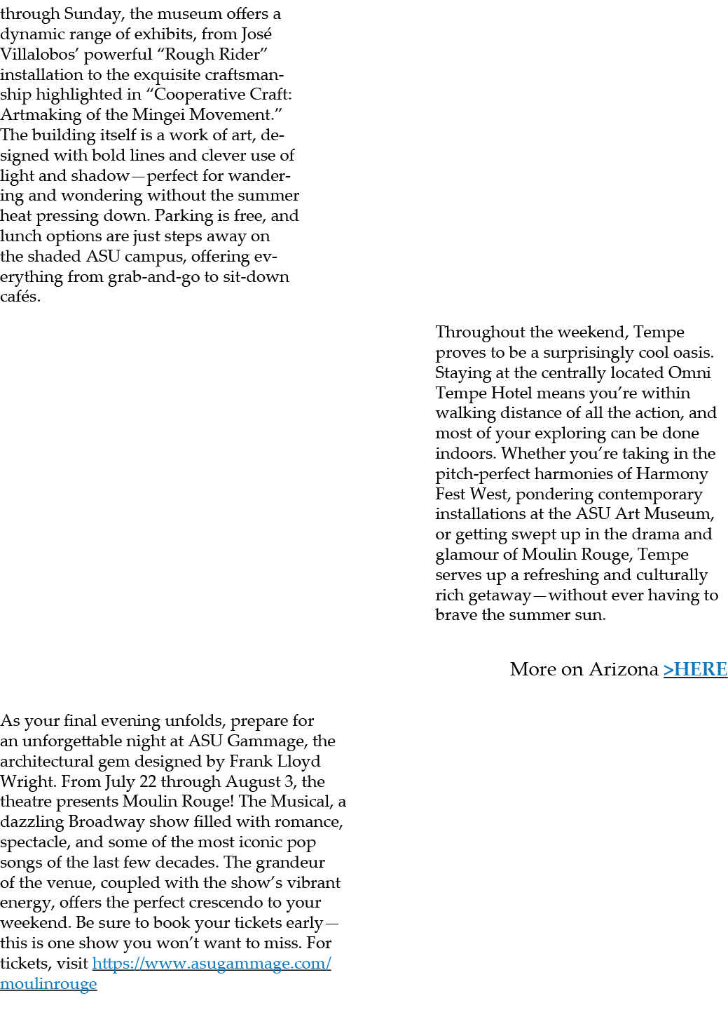 through Sunday, the museum offers a dynamic range of exhibits, from Jos Villalobos’ powerful “Rough Rider” installat...