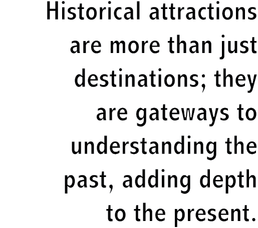 Historical attractions are more than just destinations; they are gateways to understanding the past, adding depth to ...