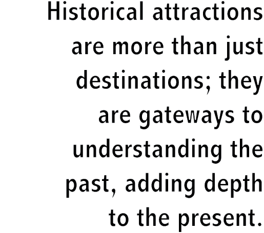 Historical attractions are more than just destinations; they are gateways to understanding the past, adding depth to ...