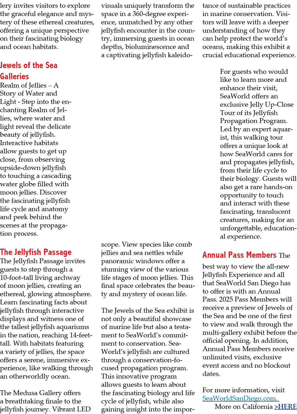 lery invites visitors to explore the graceful elegance and mystery of these ethereal creatures, offering a unique per...