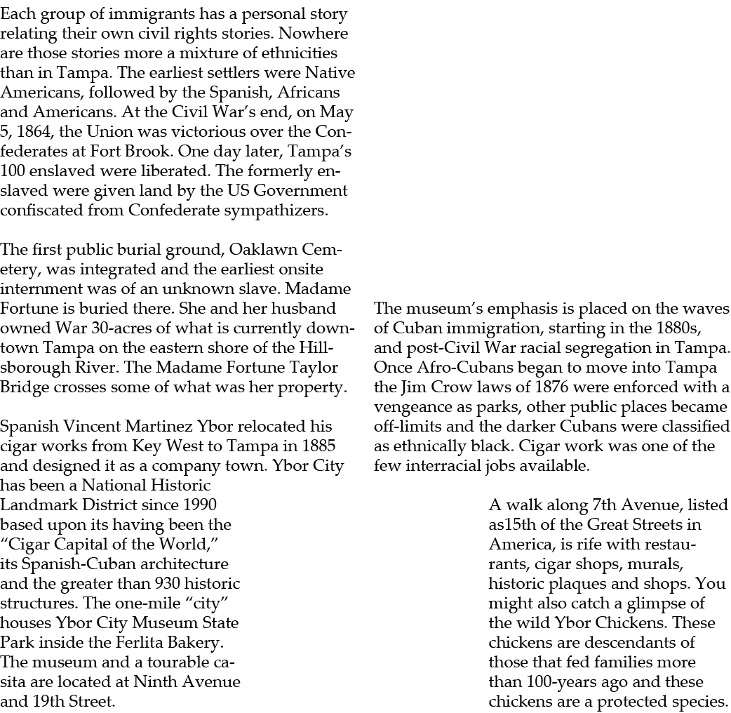 Each group of immigrants has a personal story relating their own civil rights stories. Nowhere are those stories more...