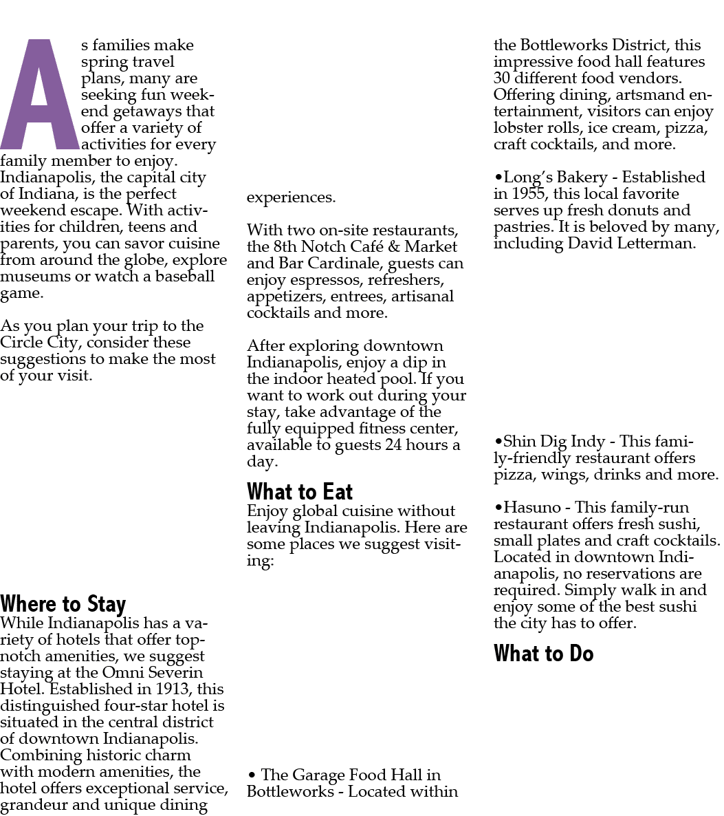 As families make spring travel plans, many are seeking fun weekend getaways that offer a variety of activities for ev...
