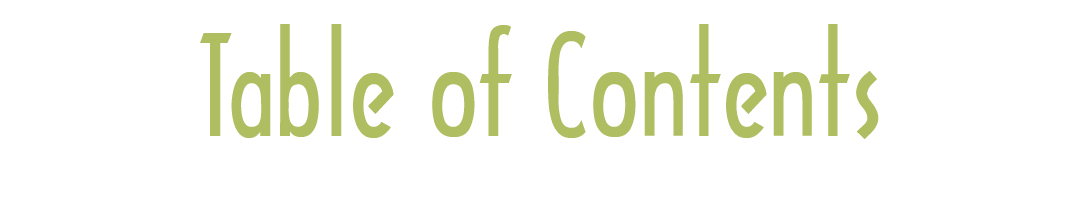 Table of Contents