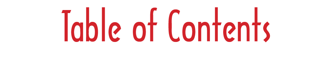 Table of Contents